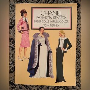 Tom Tierney Paper Dolls Book CHANEL Fashion Review